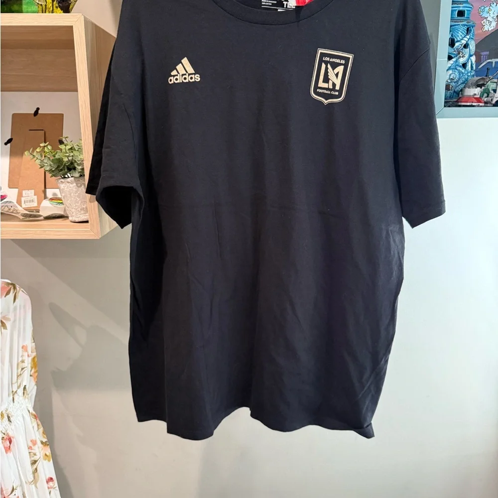 Adidas MLS Los‎ Angeles Football Club Number 10 Vera Black Tee